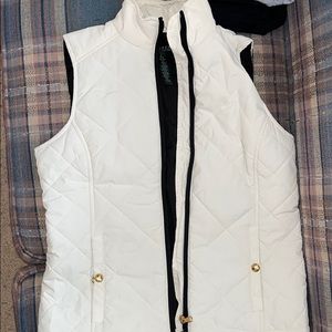 Ralph Lauren White Vest